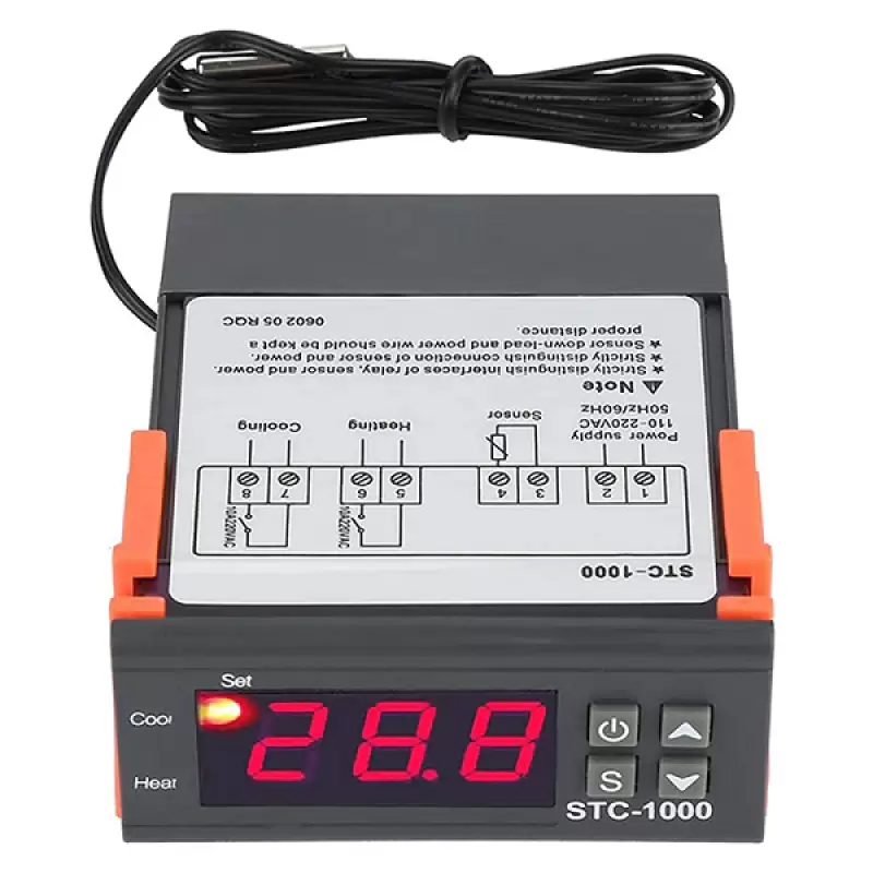 Termostat +sonda STC1000 URZ4045.47225