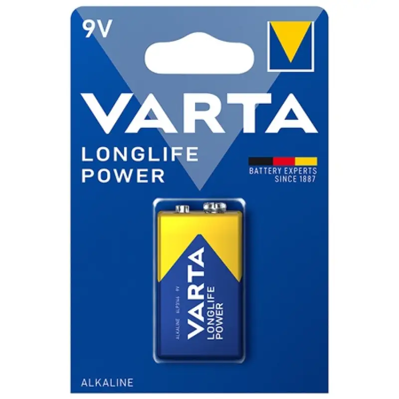 Baterie alcalina VARTA 9V.Longlife Power varta-4922 (6LR61) 40051