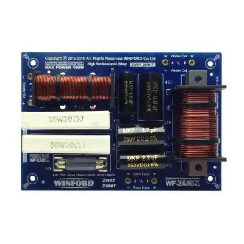 Crossover 2 cai 3600Hz 450w wf-2a80-k2 39976                                                                                                                                                            