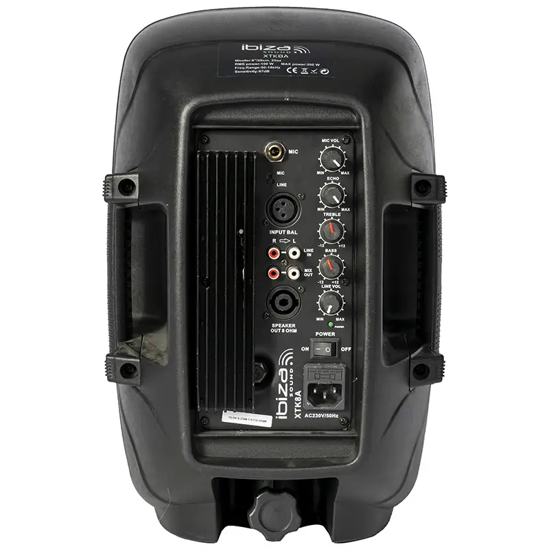 Incinta acustica activa 8"/20cm, 100W RMS, XTK8A