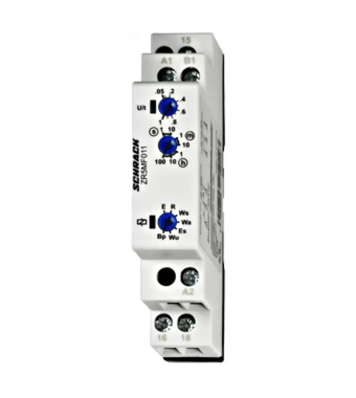 Releu de timp,multifunctional,1CC,Ualim=24-240VAC/VDC,8A Schrack ZE5MF011* 47621                                                                                                                        