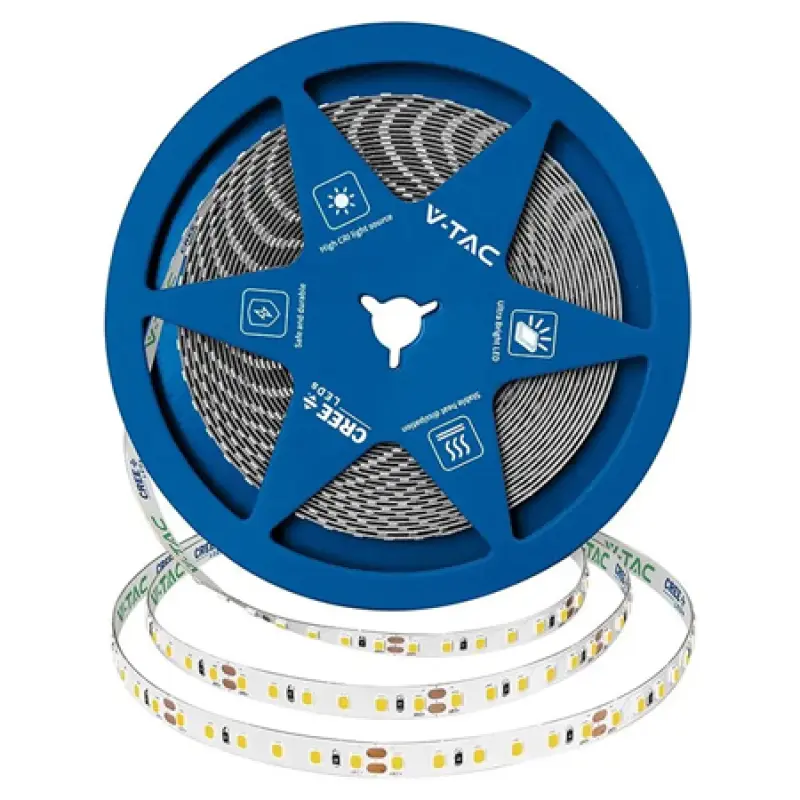 BANDA LED 8MM 10W/M 24V IP20 ROLA 10M 4000K CIP CREE