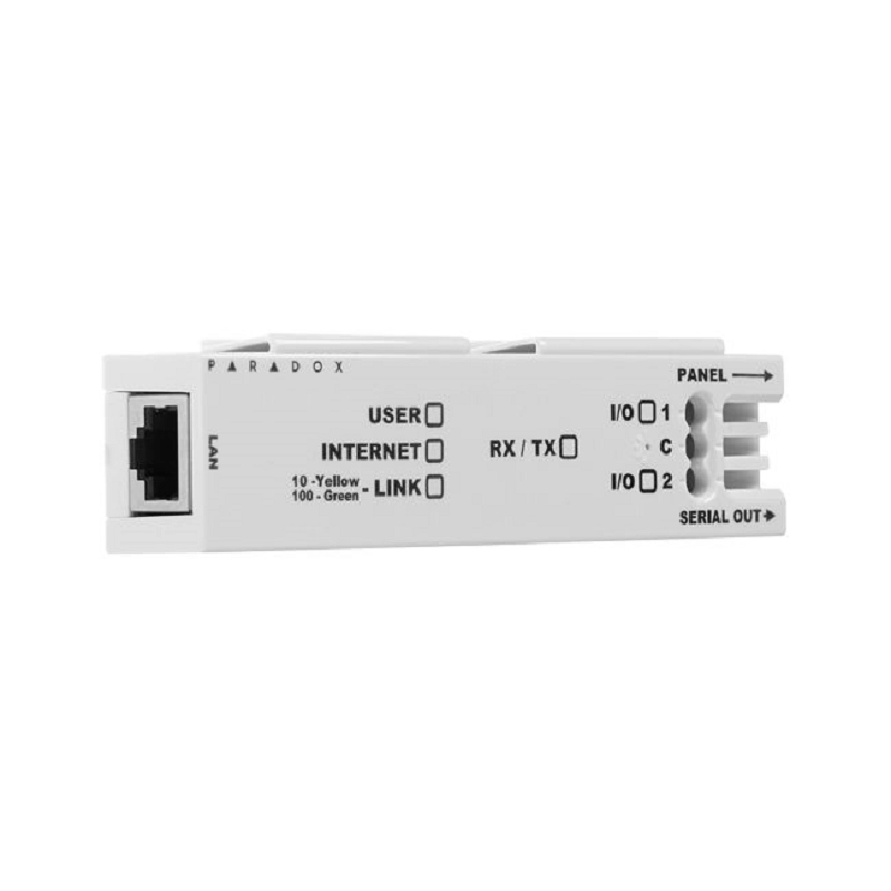 Modul comunicare Paradox  IP150+ MQ Ethernet 10,100 Mbps aplicatia BlueEys 40410                                                                                                                        