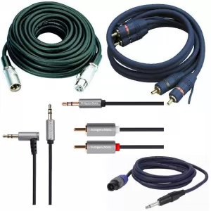 Cabluri audio mufate