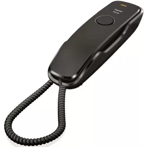 PHONE-CORD-DA210BK Telefon cu fir Gigaset DA210BK negru  46572                                                                                                                                          