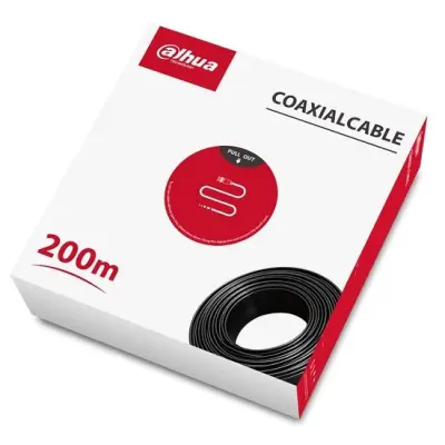 Cablu coaxial RG59 ,cupru,dahua dh-pfm930-59n-200 200m/R 48188                                                                                                                                          