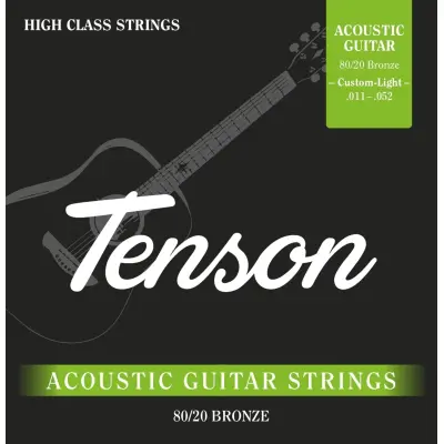 Corzi Chitara Acustica Tenson Bronze Lighit Set .011-.052 Gewa F600605 21682                                                                                                                            