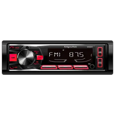 Radio auto ,Kruger&Matz KM2011 ,1DIN ,4x25w ,Bluetooth,Mp3, * 48245                                                                                                                                     
