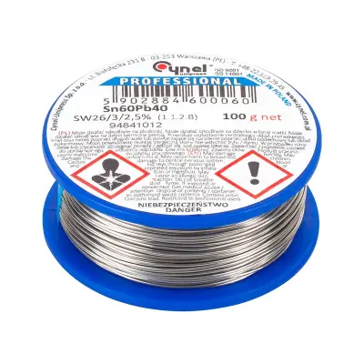 Fludor 1mm 100gr sn60pb40 lut0107-100.48952                                                                                                                                                             