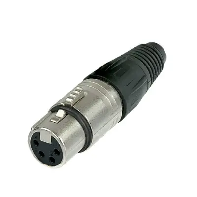 Mufa XLR mama 4 pin pe cablu  NEUTRIK NC4FXX  37129                                                                                                                                                     