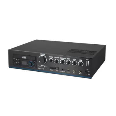 PAA210CD Amplificator PA 210w 100v  DVD/ USB/SD-Mp3 46892                                                                                                                                               