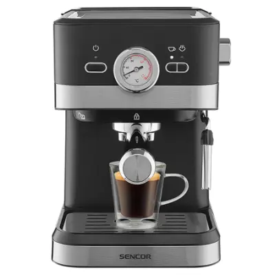 Espressor 20 bar 1050W Sencor 3 S-SES1721BK