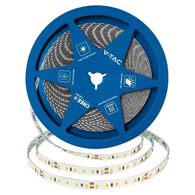 Banda Led 6000k IP20 10w/m 24v 8mm cip CREE 10m/r sku-2126246 40397                                                                                                                                     