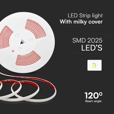 Banda Led 6000k 12.5w/m Cob 220-240v IP65 rola 5m sku-23717 37617                                                                                                                                       
