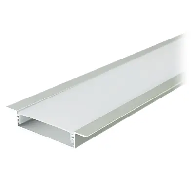 Profil aluminiu pentru banda Led 2m 40mm x 10mm argintiu sku-24101 40256