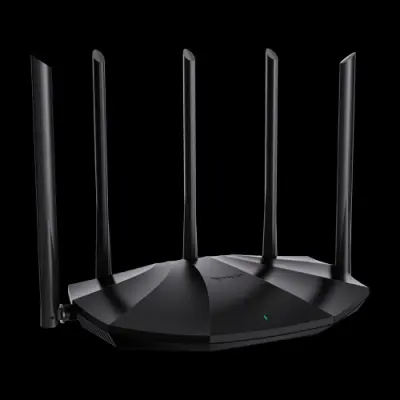 Router wireless Wi-Fi 6  Gigabit Dual-Band 2.4/5GHz 300+1201Mbps 5x6dBi Tenda tnd-rx2-pro 44000                                                                                                         