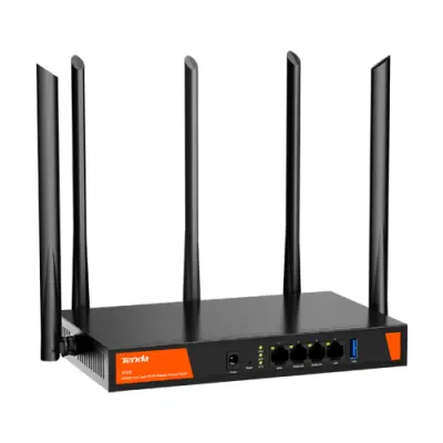 Router wireless Wi-Fi 6 Business multi WAN dual-band 200 utilizatori AX3000 Tenda tnd-w30e 38867                                                                                                        