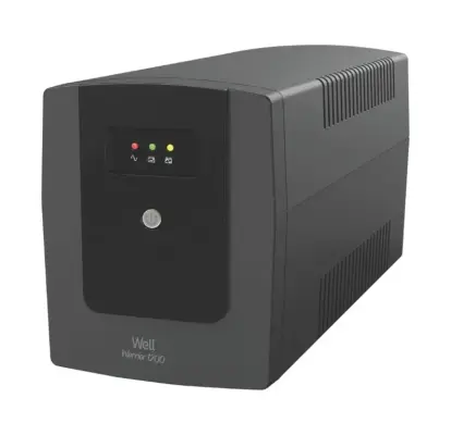 UPS line interactiv 1200VA/720W afisaj LCD well warrior ups-lint-warrior1200-wl 37500                                                                                                                   
