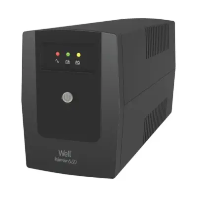 UPS Line interactiv 650VA/390W Well WARRIOR ups-lint-warrior650-wl 42998                                                                                                                                