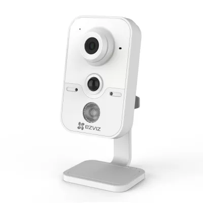 Camera Wifi  EZVIZ CS-CV100-B1-31WPFR , cube, de interior, dist. IR 10 m, tip lentila 2.8 mm, 1 Mpx, cu fi, slot SD card