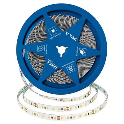 BANDA LED 8MM 10W/M 24V IP20 ROLA 10M 6500K CIP CREE